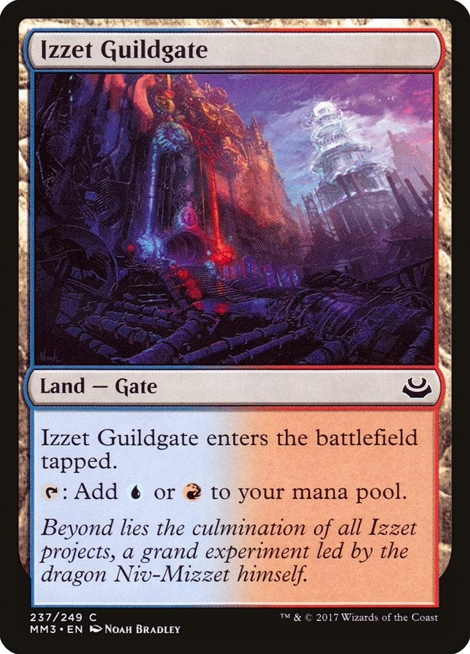 Image for Izzet Guildgate (Modern Masters 2017) (237) - Magic: The Gathering