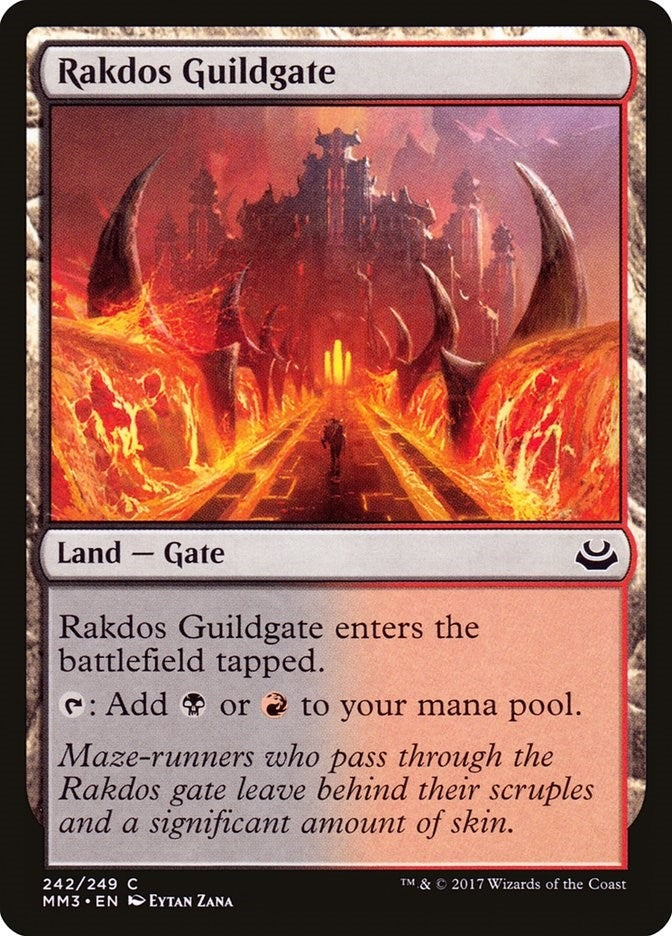 Image for Rakdos Guildgate (Modern Masters 2017) (242) - Magic: The Gathering