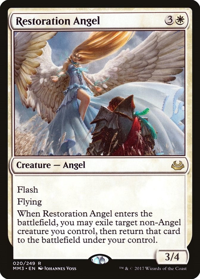 Image for Restoration Angel (Modern Masters 2017) (20) - Magic: The Gathering