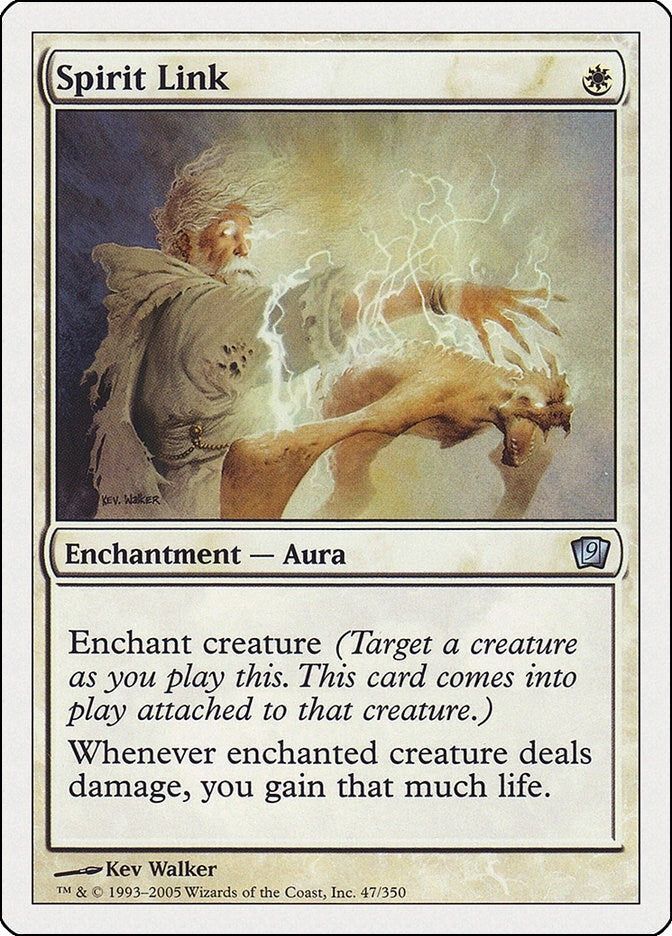 Image for Spirit Link (9th Edition) (47) - Magic: The Gathering