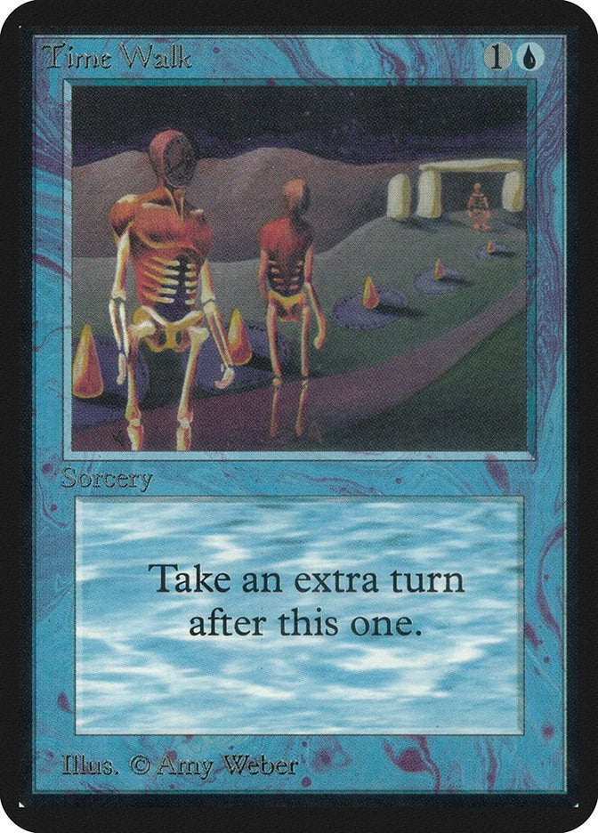 Image for Time Walk (Alpha Edition) - Magic: The Gathering