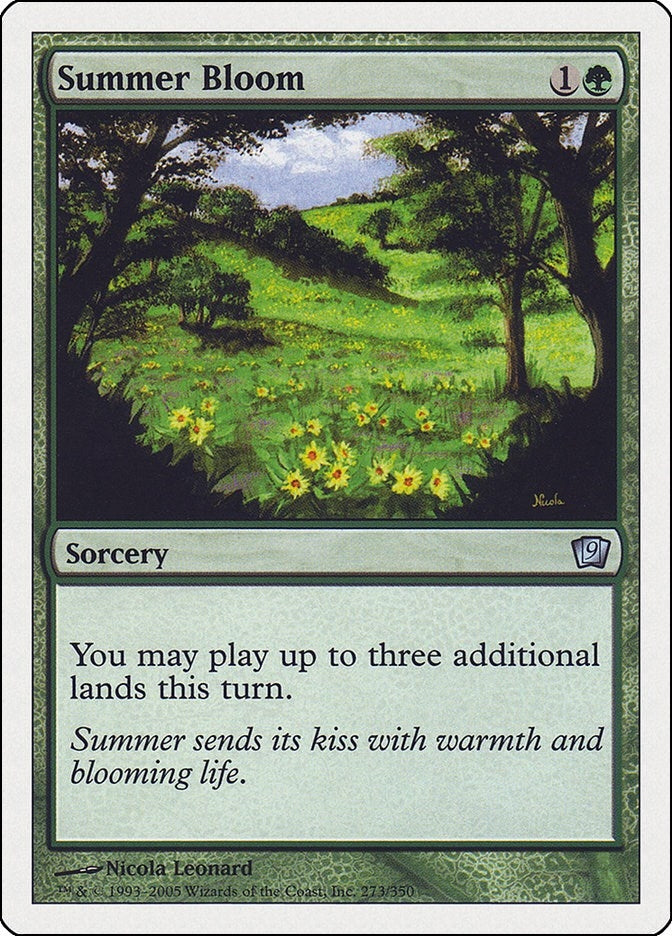 Image for Summer Bloom (9th Edition) (273) - Magic: The Gathering