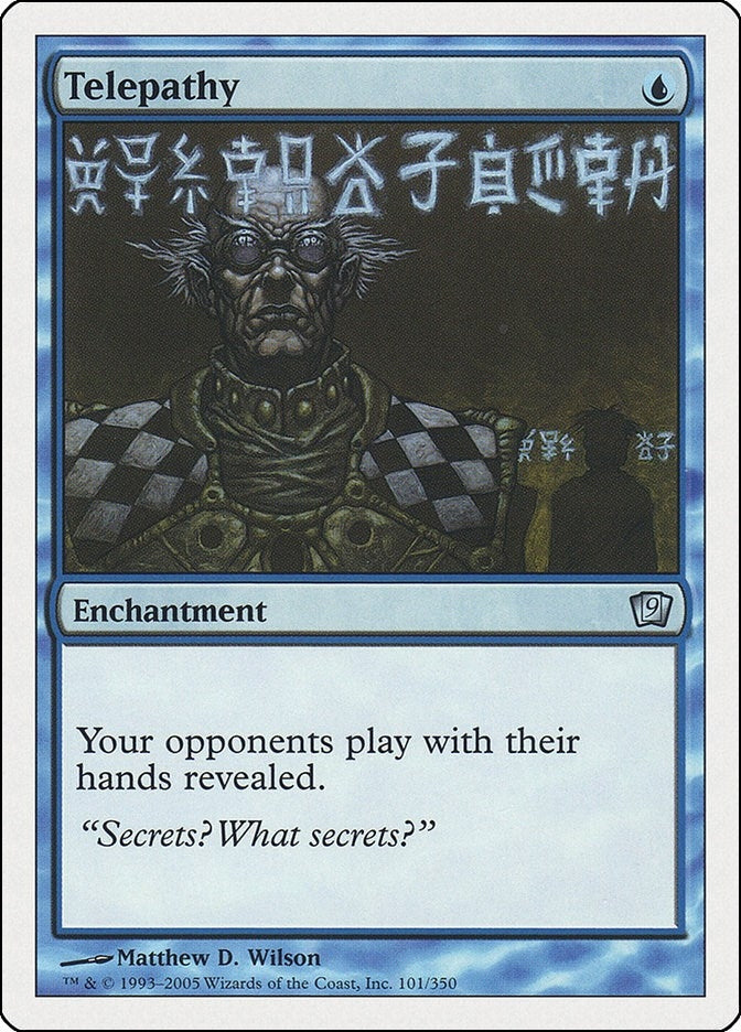 Image for Telepathy (9th Edition) (101) - Magic: The Gathering