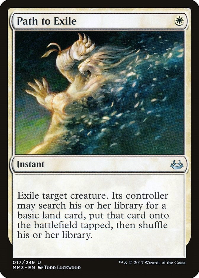 Image for Path to Exile (Modern Masters 2017) (17) - Magic: The Gathering