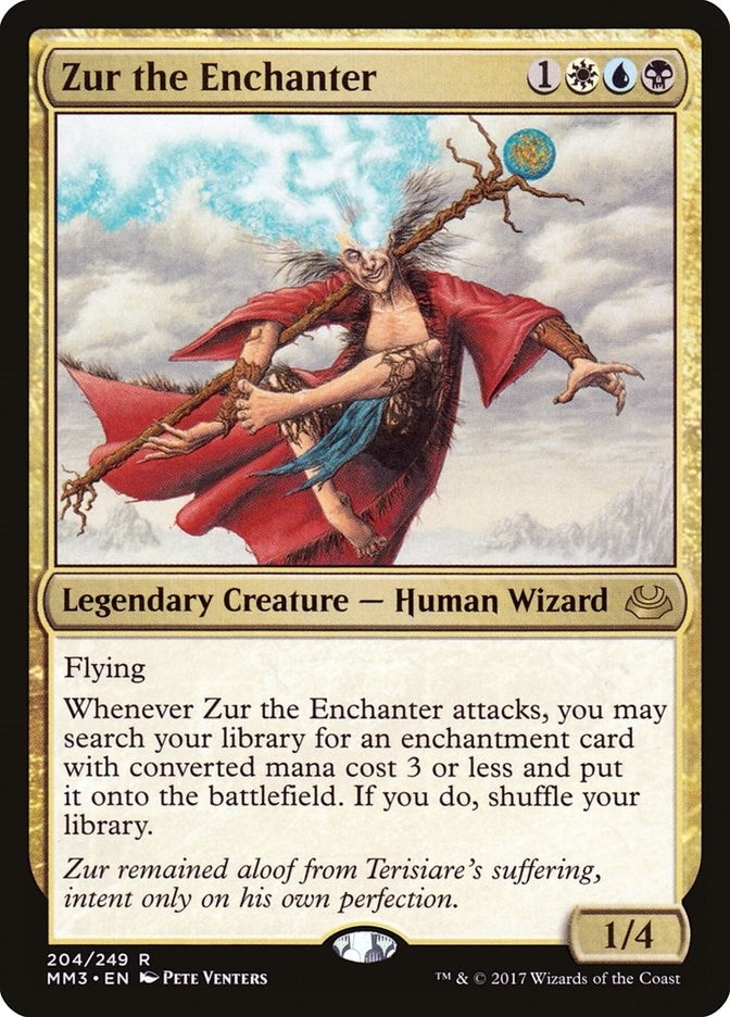 Image for Zur the Enchanter (Modern Masters 2017) (204) - Magic: The Gathering