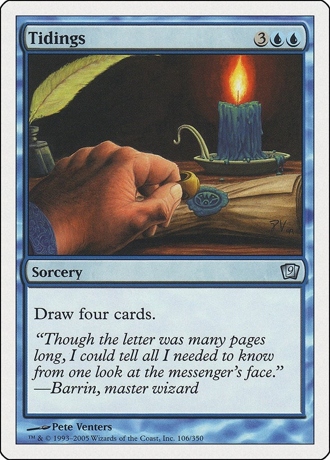 Image for Tidings (9th Edition) (106) - Magic: The Gathering