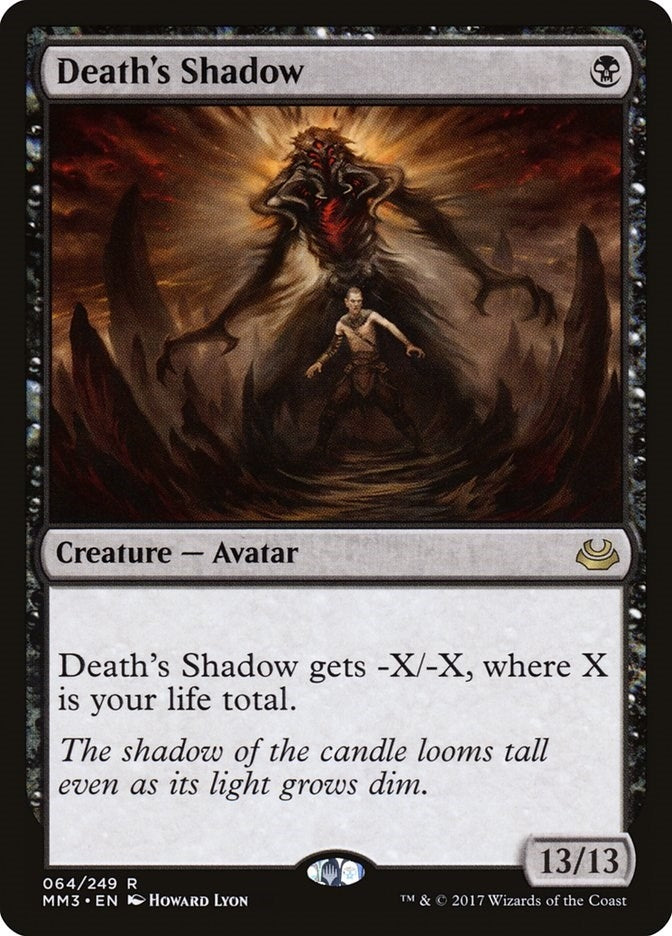 Image for Death's Shadow (Modern Masters 2017) (64) - Magic: The Gathering