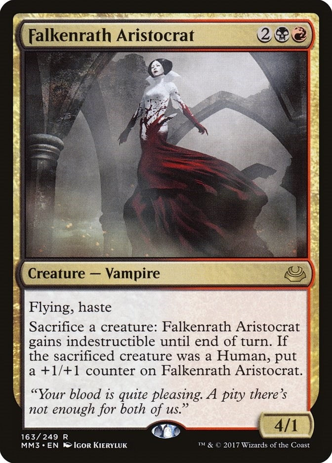 Image for Falkenrath Aristocrat (Modern Masters 2017) (163) - Magic: The Gathering