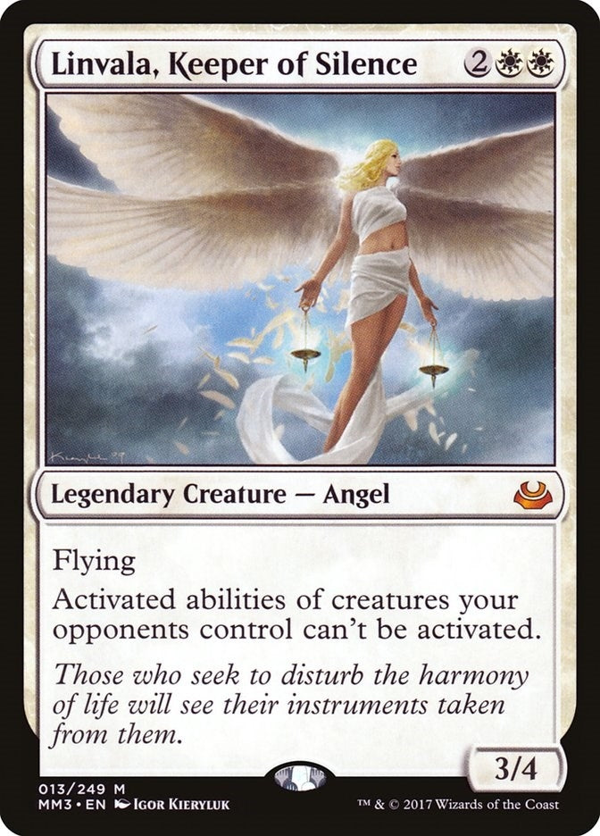 Image for Linvala, Keeper of Silence (Modern Masters 2017) (13) - Magic: The Gathering
