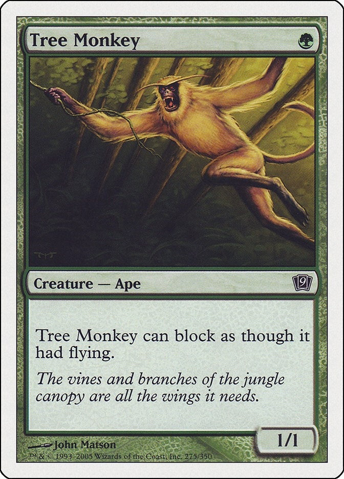 Image for Tree Monkey (9th Edition) (275) - Magic: The Gathering