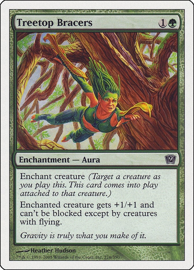 Image for Treetop Bracers (9th Edition) (276) - Magic: The Gathering