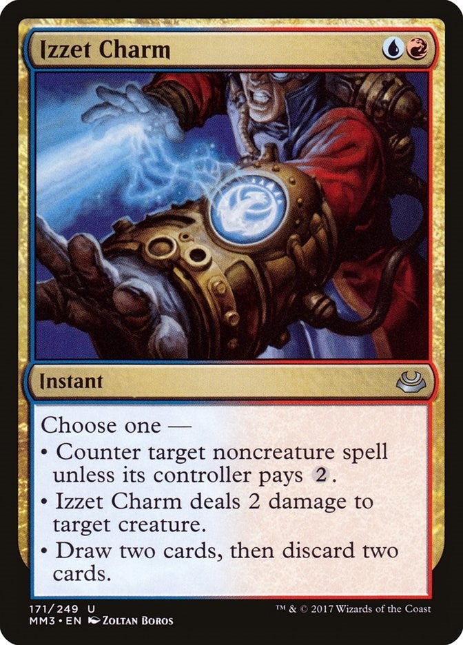 Image for Izzet Charm (Modern Masters 2017) (171) - Magic: The Gathering