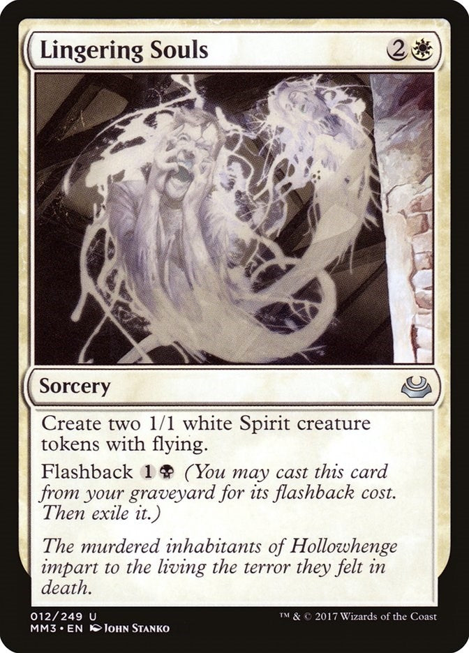 Image for Lingering Souls (Modern Masters 2017) (12) - Magic: The Gathering