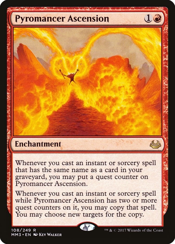 Image for Pyromancer Ascension (Modern Masters 2017) (108) - Magic: The Gathering