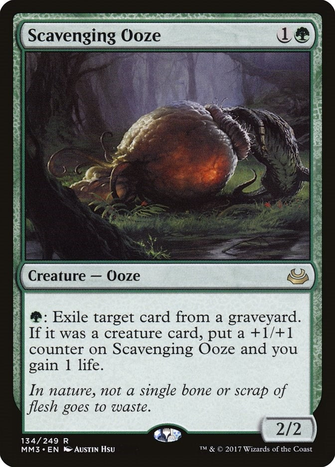 Image for Scavenging Ooze (Modern Masters 2017) (134) - Magic: The Gathering