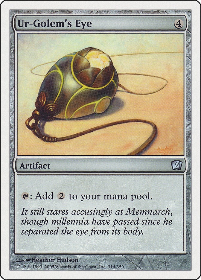 Image for Ur-Golem's Eye (9th Edition) (314) - Magic: The Gathering