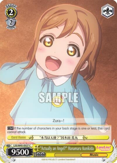 Image for "Actually an Angel?" Hanamaru Kunikida (Love Live! Sunshine!!) (LSS/W45-E027 C) - Weiss Schwarz