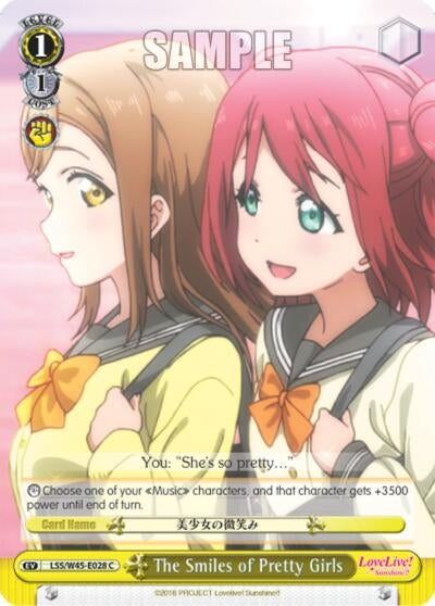 Image for The Smiles of Pretty Girls (Love Live! Sunshine!!) (LSS/W45-E028 C) - Weiss Schwarz