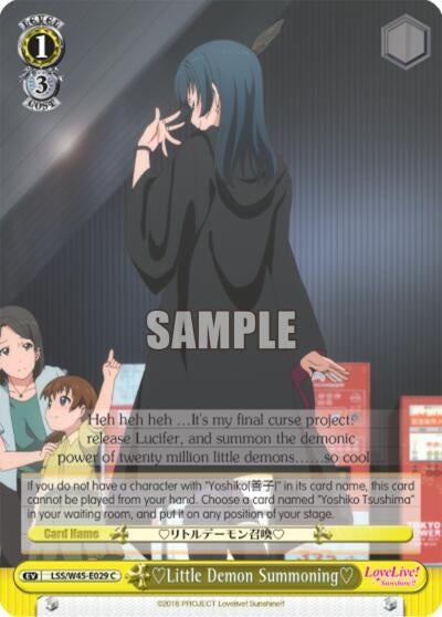 Image for Little Demon Summoning (Love Live! Sunshine!!) (LSS/W45-E029 C) - Weiss Schwarz