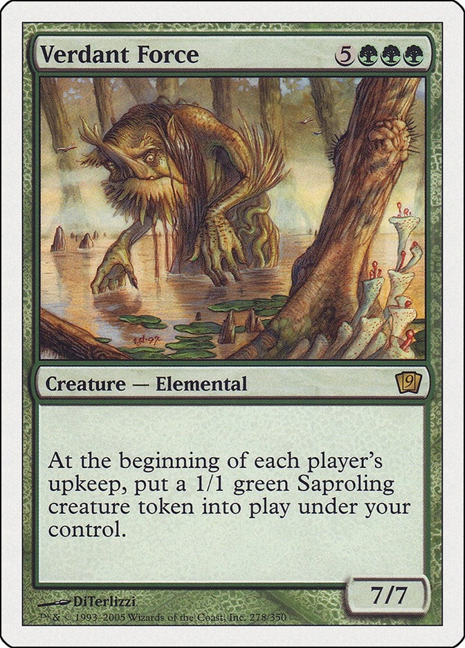 Image for Verdant Force (9th Edition) (278) - Magic: The Gathering