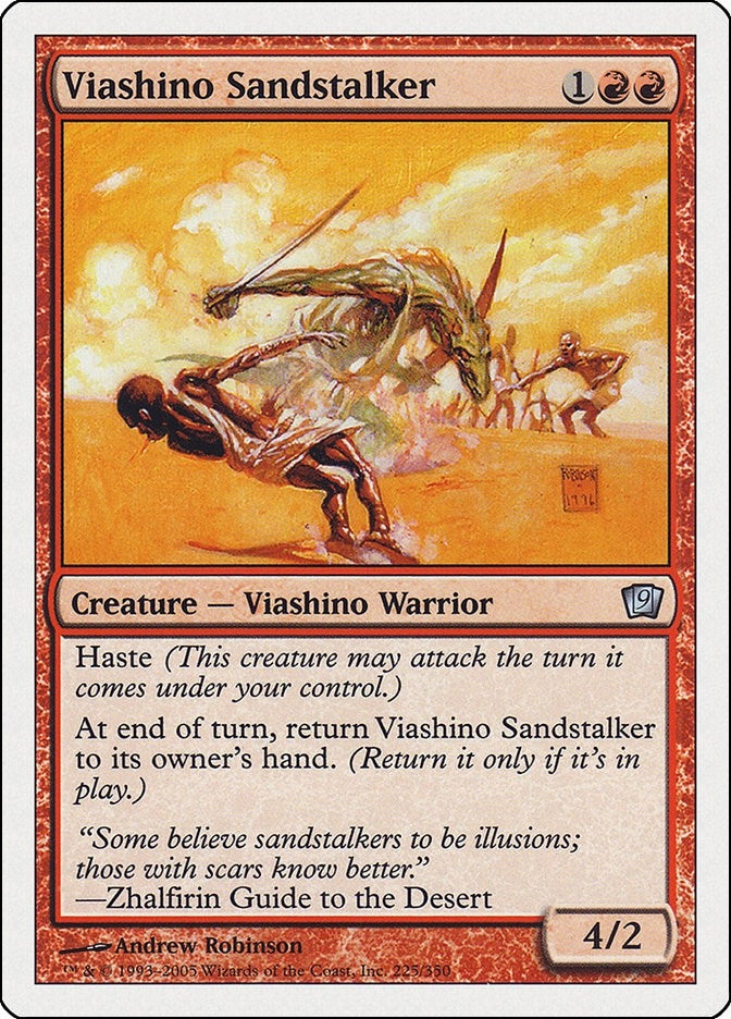 Image for Viashino Sandstalker (9th Edition) (225) - Magic: The Gathering