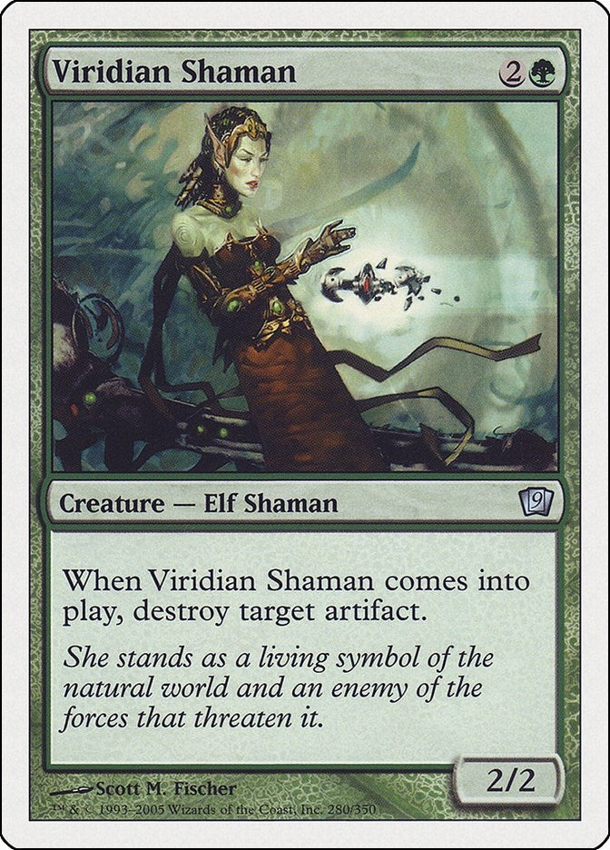 Image for Viridian Shaman (9th Edition) (280) - Magic: The Gathering