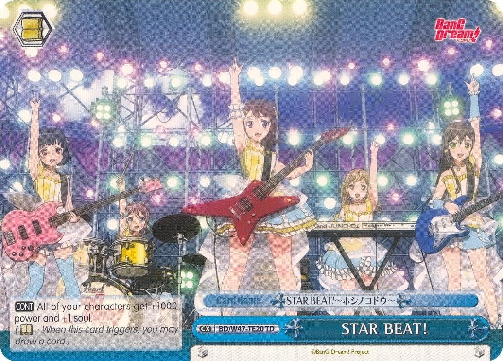 Image for STAR BEAT! (TD) (BanG Dream!) (BD/W47-TE20 TD) - Weiss Schwarz