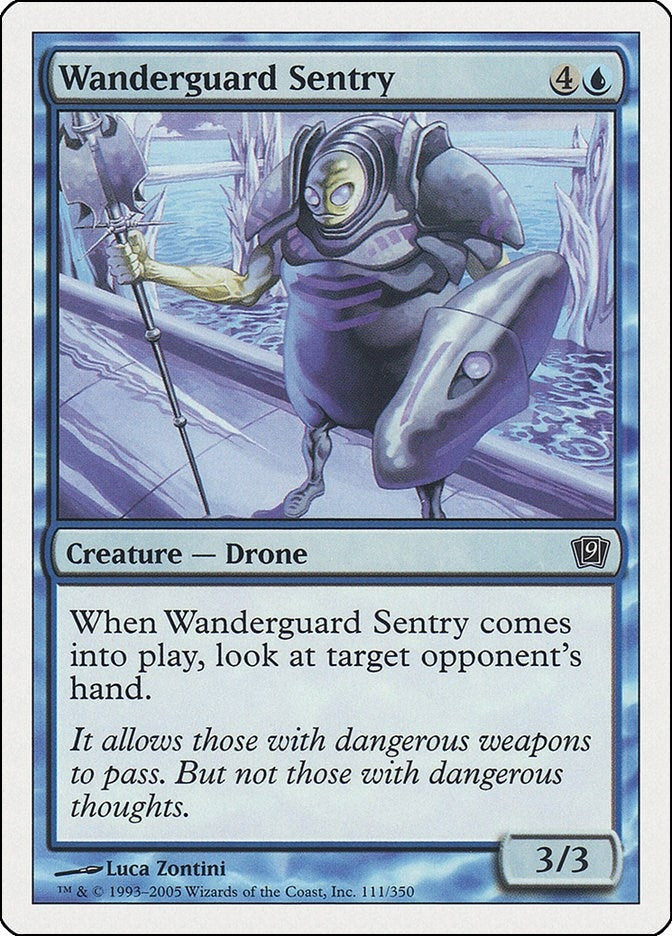 Image for Wanderguard Sentry (9th Edition) (111) - Magic: The Gathering