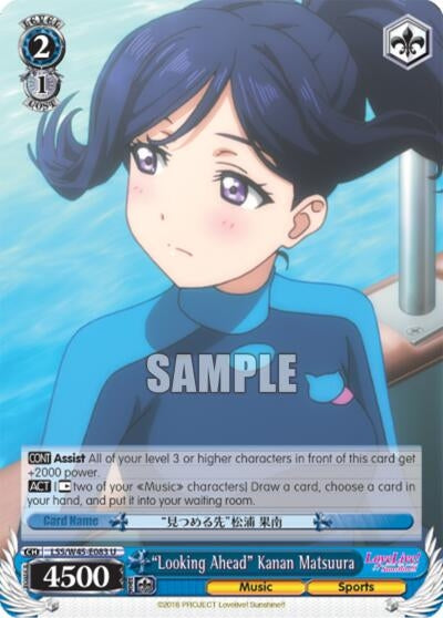 Image for "Looking Ahead" Kanan Matsuura (Love Live! Sunshine!!) (LSS/W45-E083 U) - Weiss Schwarz