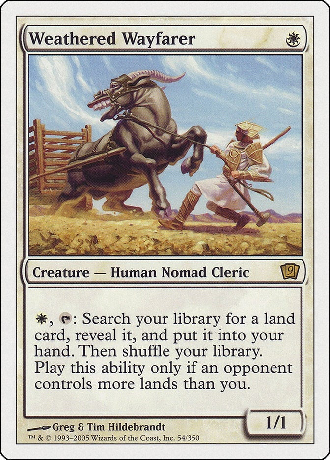 Image for Weathered Wayfarer (9th Edition) (54) - Magic: The Gathering