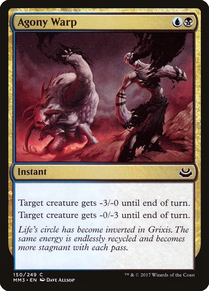 Image for Agony Warp (Modern Masters 2017) (150) - Magic: The Gathering