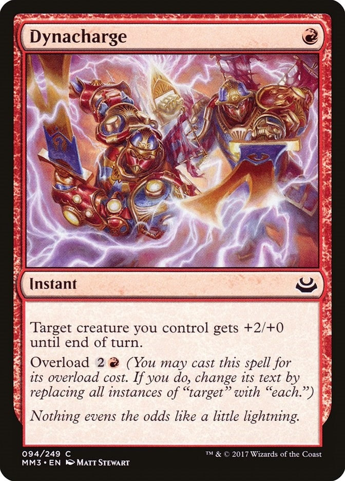 Image for Dynacharge (Modern Masters 2017) (94) - Magic: The Gathering