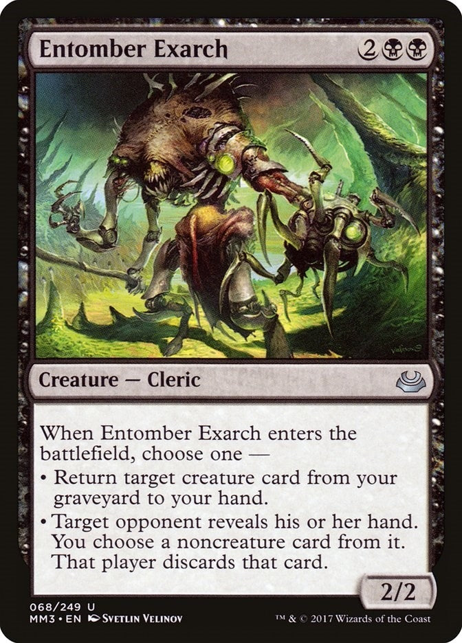 Image for Entomber Exarch (Modern Masters 2017) (68) - Magic: The Gathering