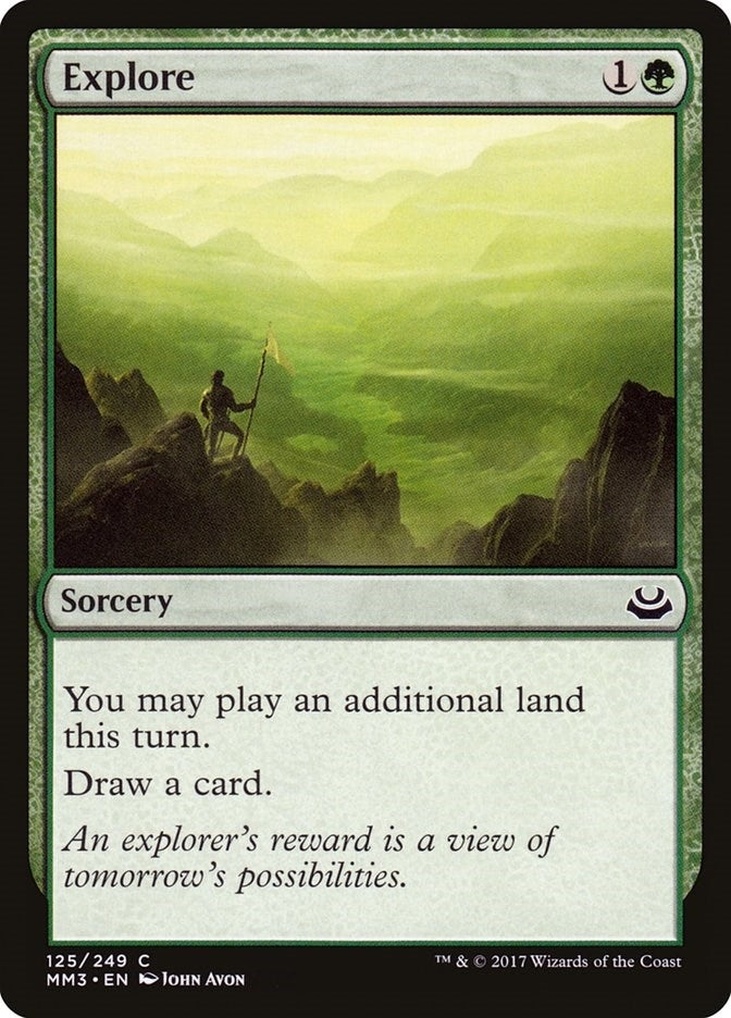 Image for Explore (Modern Masters 2017) (125) - Magic: The Gathering