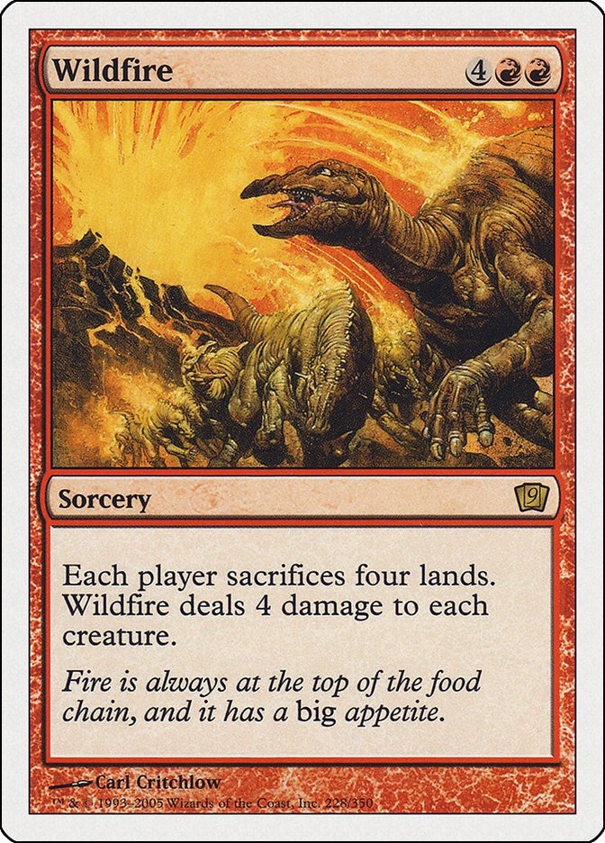 Image for Wildfire (9th Edition) (228) - Magic: The Gathering
