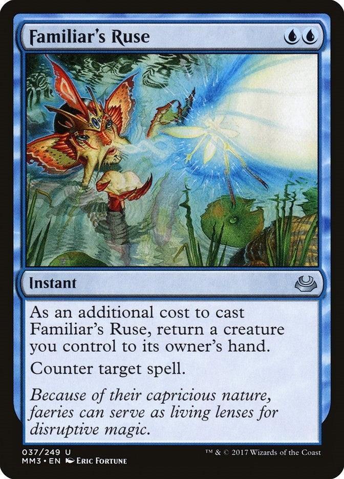 Image for Familiar's Ruse (Modern Masters 2017) (37) - Magic: The Gathering