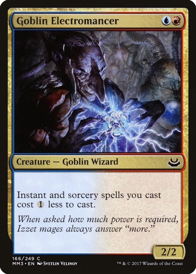 Image for Goblin Electromancer (Modern Masters 2017) (166) - Magic: The Gathering