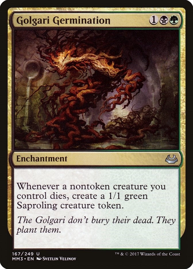 Image for Golgari Germination (Modern Masters 2017) (167) - Magic: The Gathering