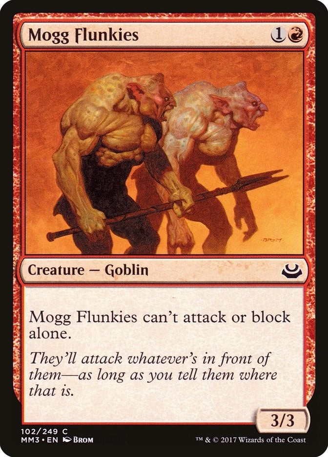 Image for Mogg Flunkies (Modern Masters 2017) (102) - Magic: The Gathering