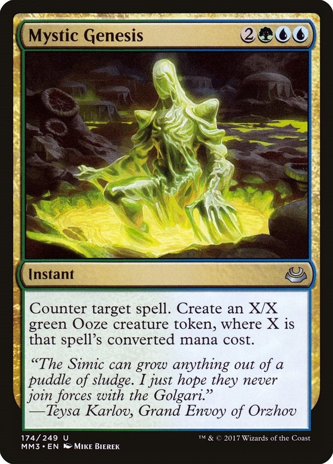 Image for Mystic Genesis (Modern Masters 2017) (174) - Magic: The Gathering
