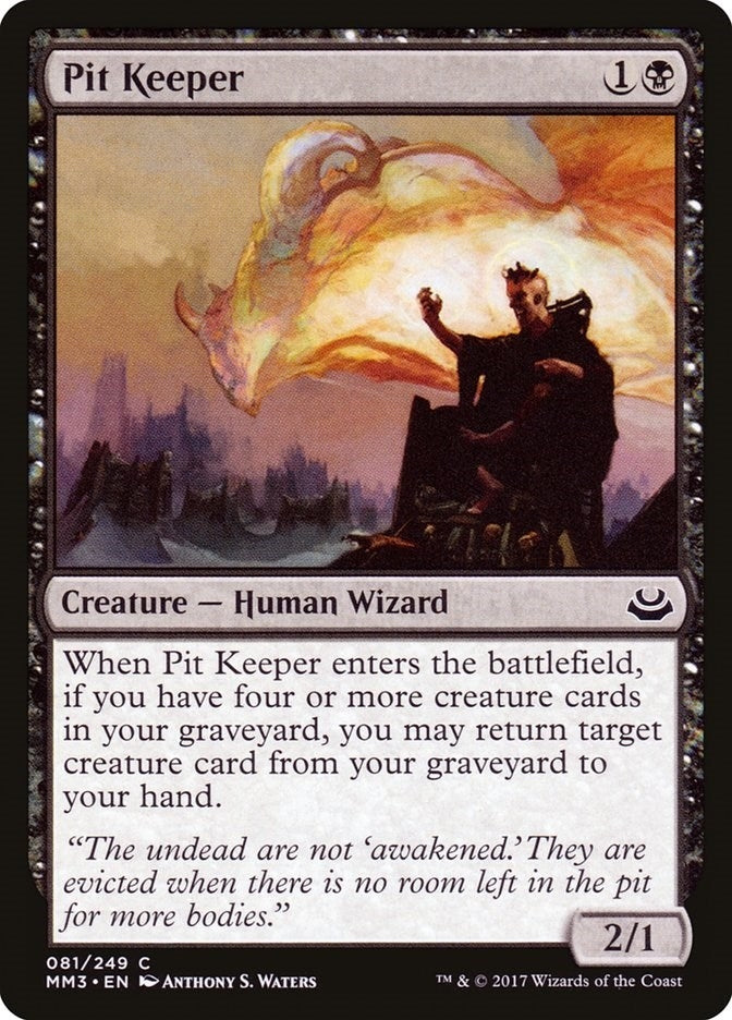 Image for Pit Keeper (Modern Masters 2017) (81) - Magic: The Gathering
