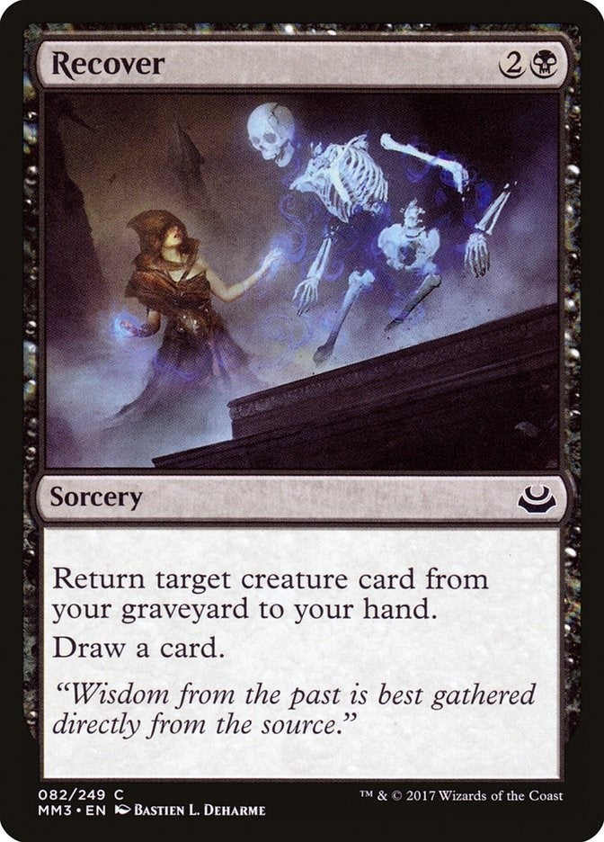 Image for Recover (Modern Masters 2017) (82) - Magic: The Gathering