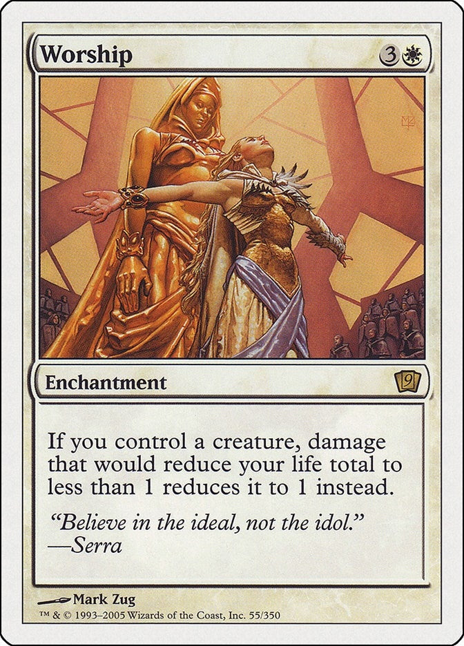 Image for Worship (9th Edition) (55) - Magic: The Gathering
