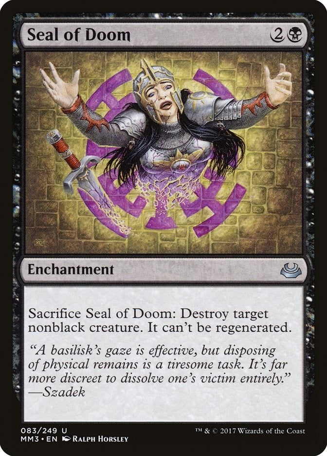 Image for Seal of Doom (Modern Masters 2017) (83) - Magic: The Gathering