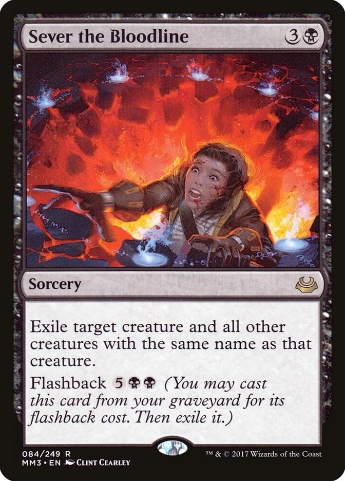 Image for Sever the Bloodline (Modern Masters 2017) (84) - Magic: The Gathering