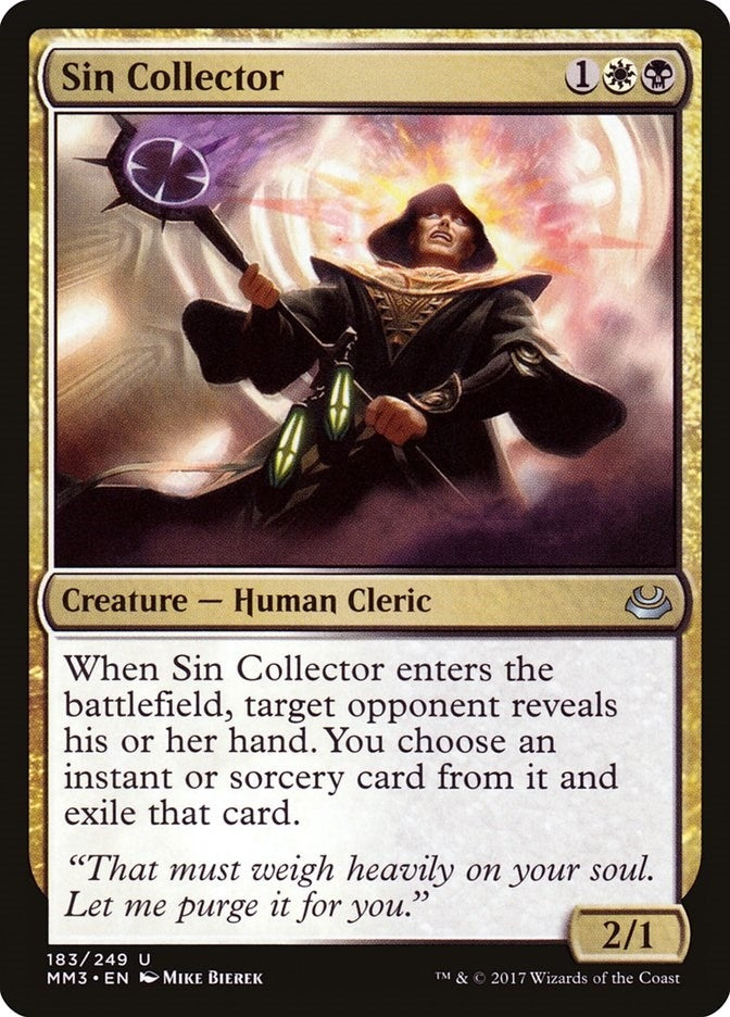 Image for Sin Collector (Modern Masters 2017) (183) - Magic: The Gathering
