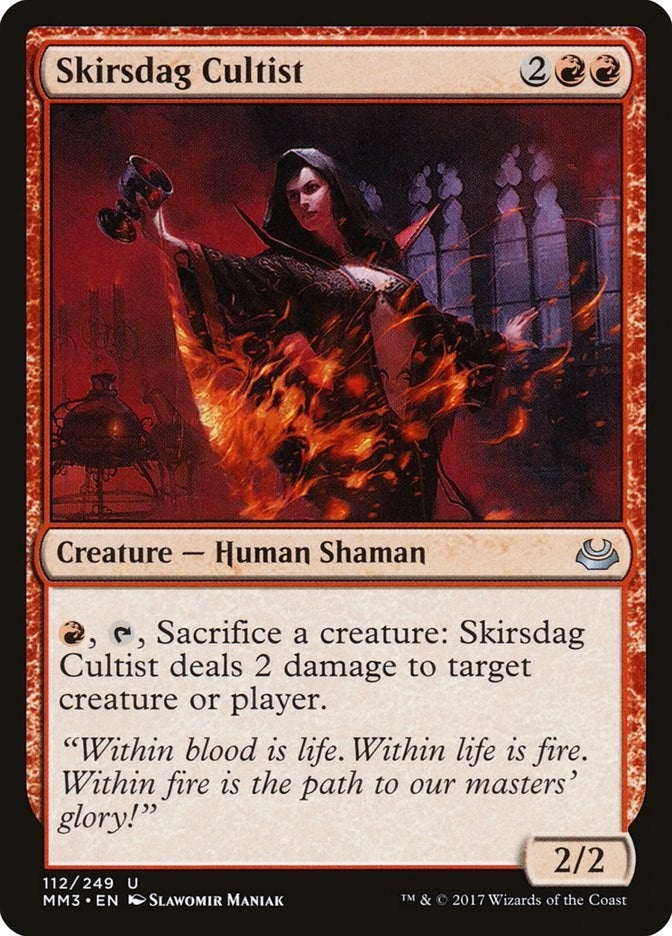 Image for Skirsdag Cultist (Modern Masters 2017) (112) - Magic: The Gathering