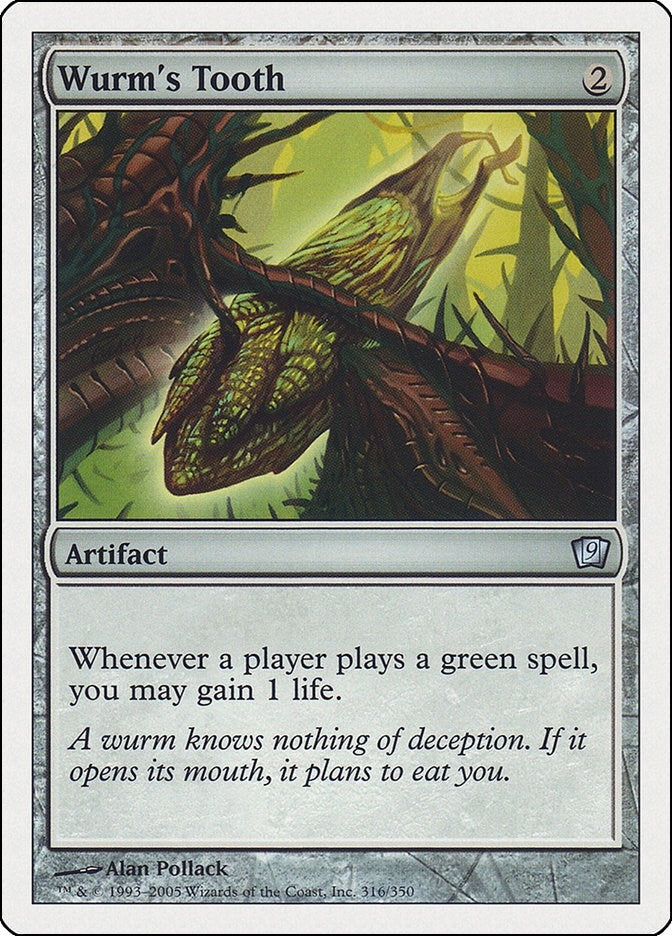 Image for Wurm's Tooth (9th Edition) (316) - Magic: The Gathering