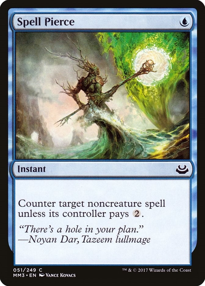 Image for Spell Pierce (Modern Masters 2017) (51) - Magic: The Gathering