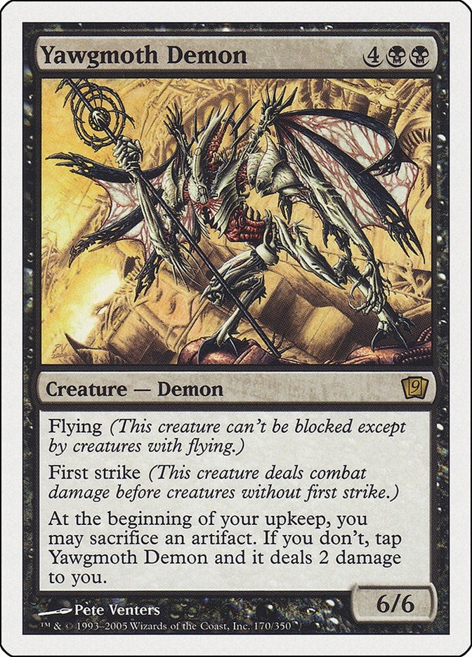 Image for Yawgmoth Demon (9th Edition) (170) - Magic: The Gathering